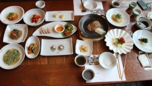 料理が並ぶ食卓