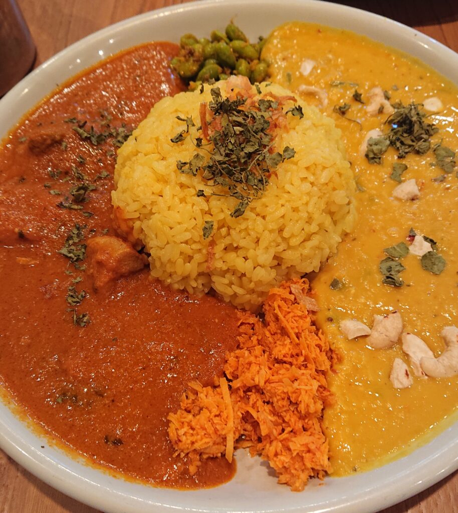 お皿に入ったカレーライス
