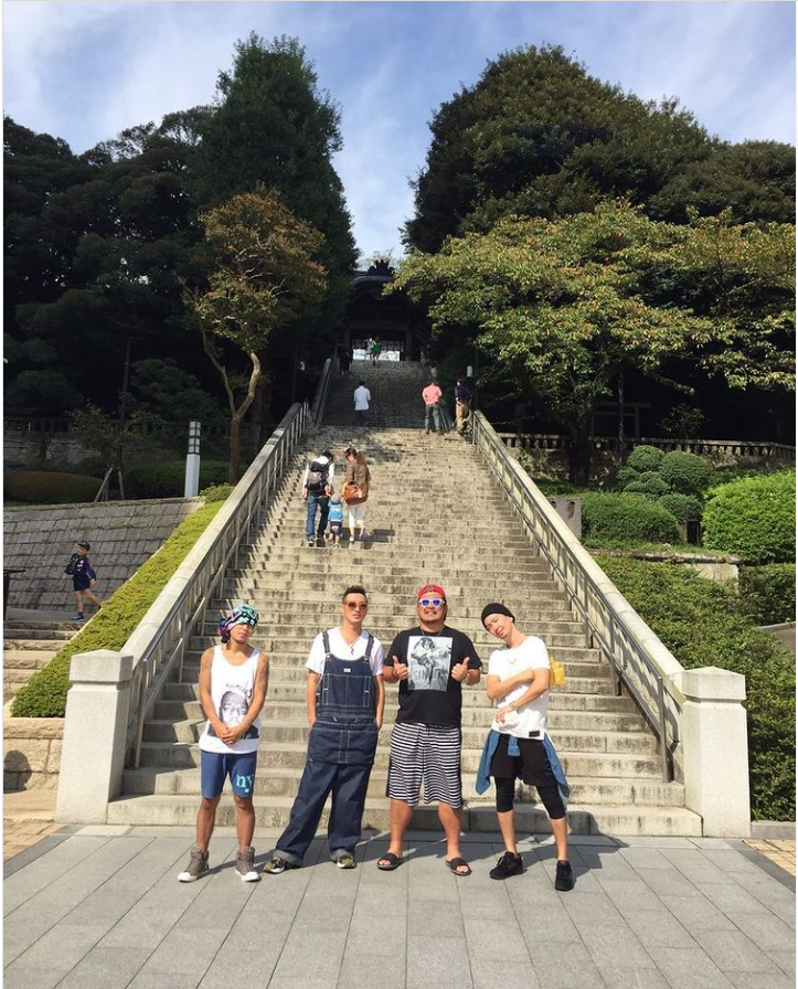 宇都宮二荒山神社&湘南乃風メンバー