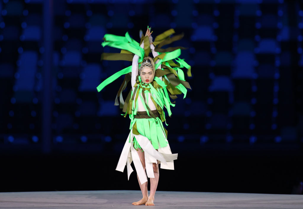 東京オリンピックでのアオイヤマダ