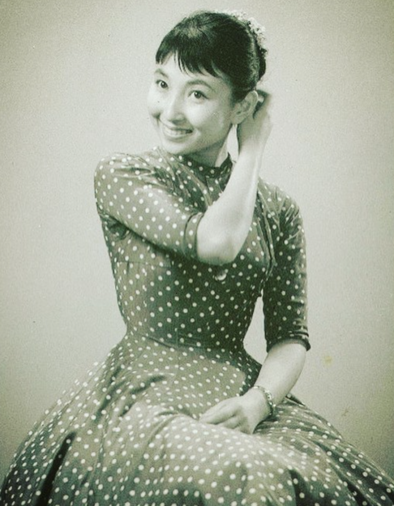若い頃の黒柳徹子画像１