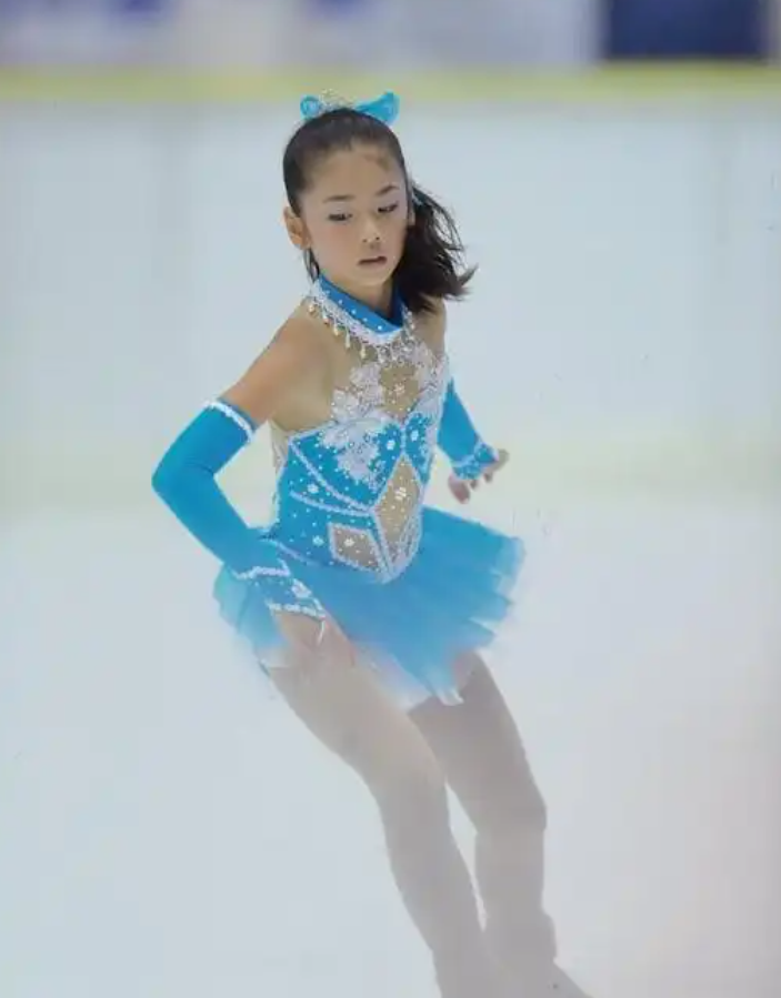 フィギュアスケート選手時代の小芝風花