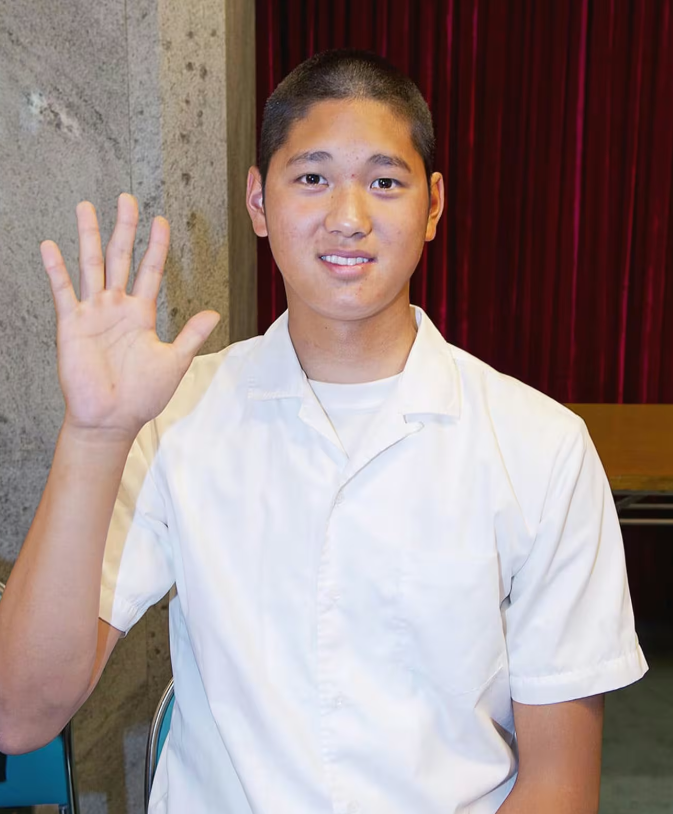 高校時代の大谷翔平２