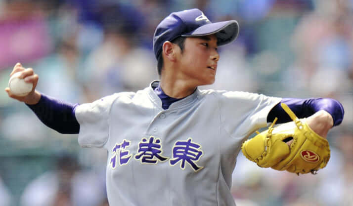高校時代の大谷翔平１