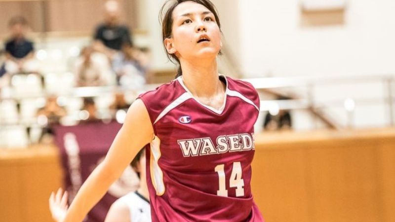 バスケ選手時代の田中真美子1
