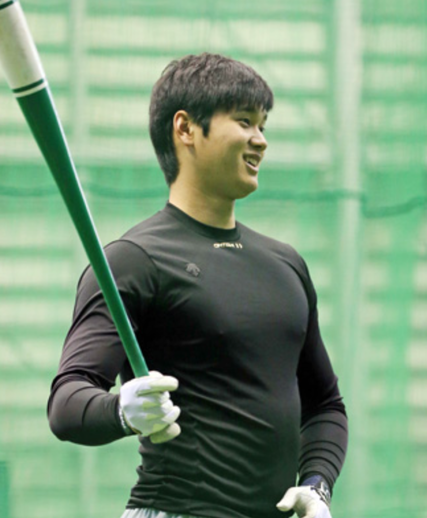 体重100キロのときの大谷翔平