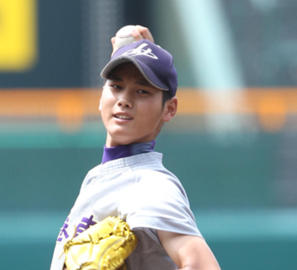 高校生のときの大谷翔平