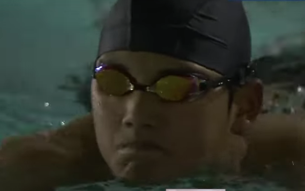 大谷翔平水泳画像