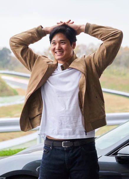 大谷翔平のファッション１