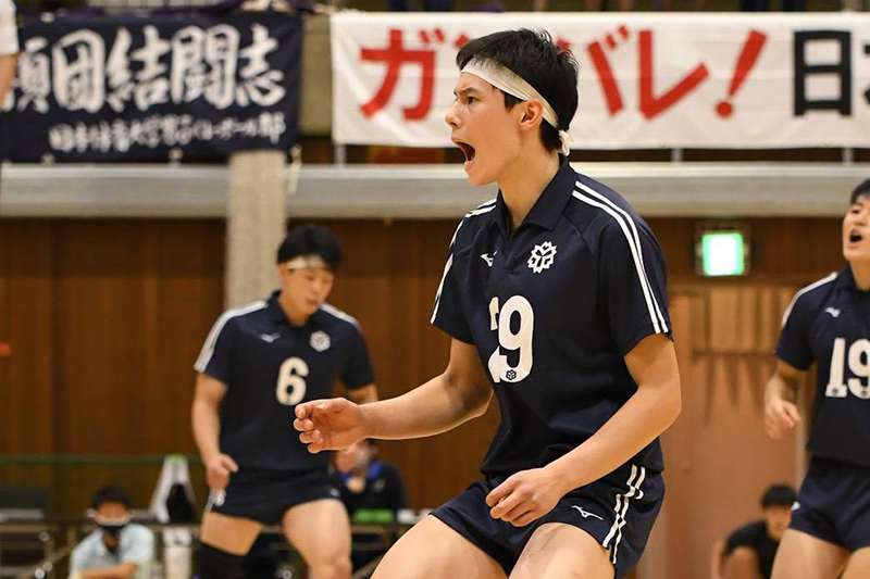 日本体育大学時代の高橋藍