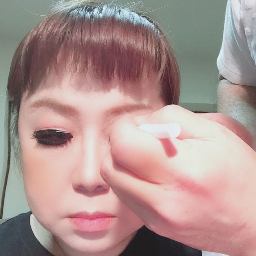 天童よしみメイク画像