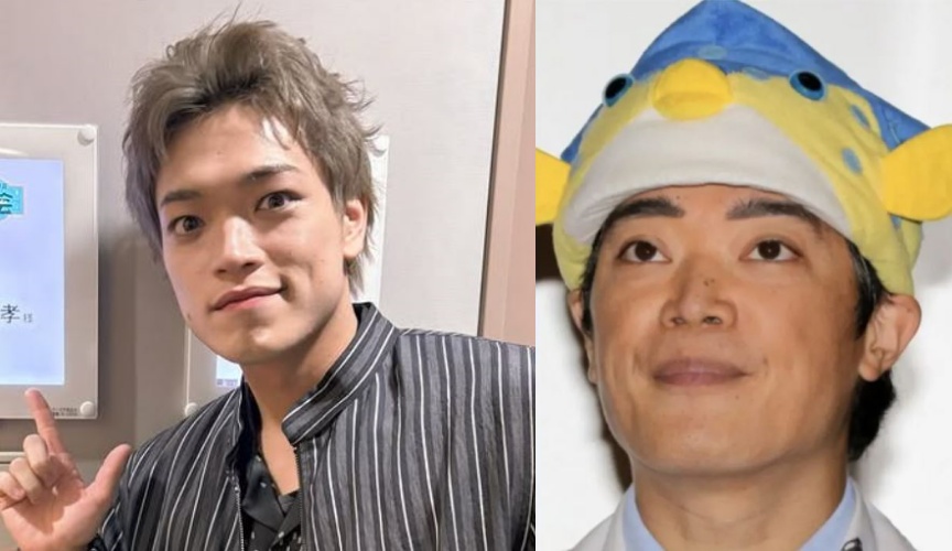 原嘉孝とさかなクン比較画像２