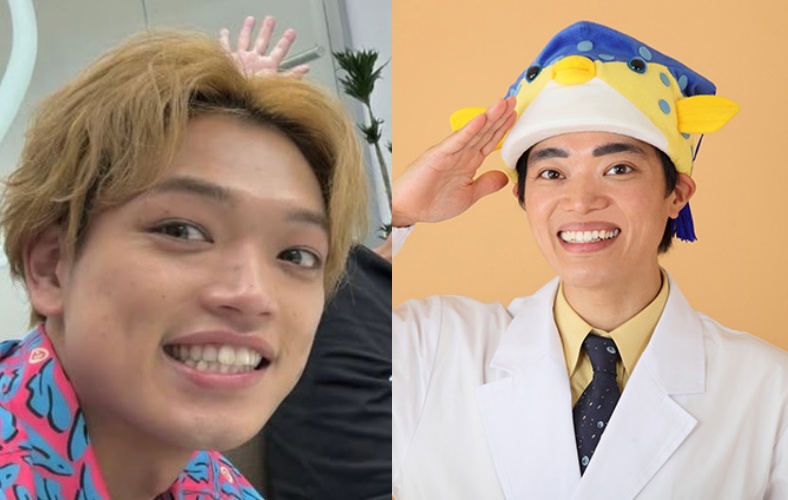 原嘉孝とさかなクン比較画像３