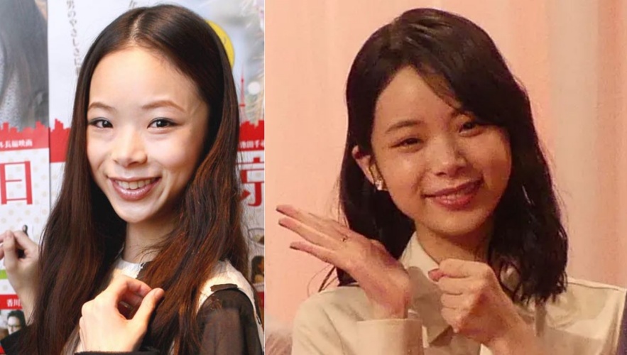 趣里昔の顔と比較