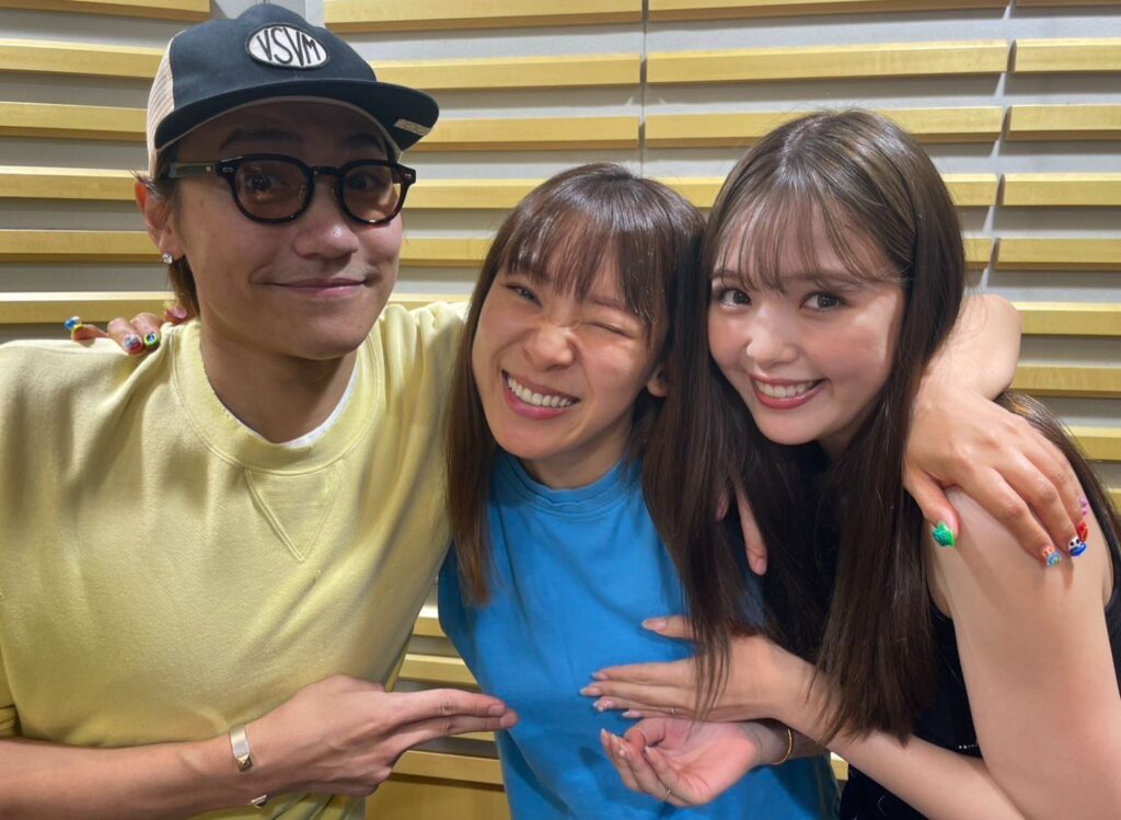 フワちゃんと小森隼と藤田ニコル