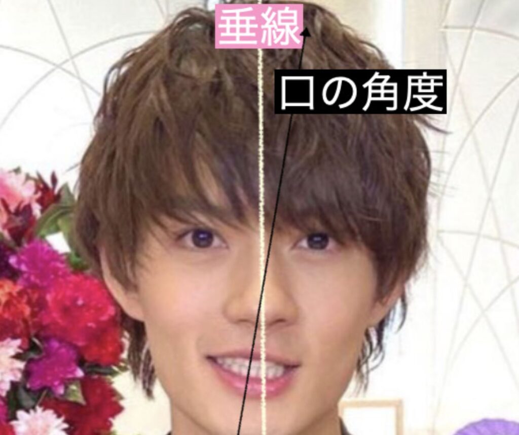 佐野勇斗の口が曲がってる画像