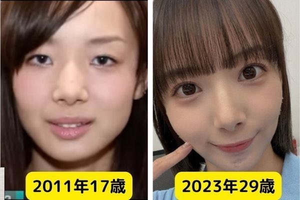 岡田紗佳比較画像1